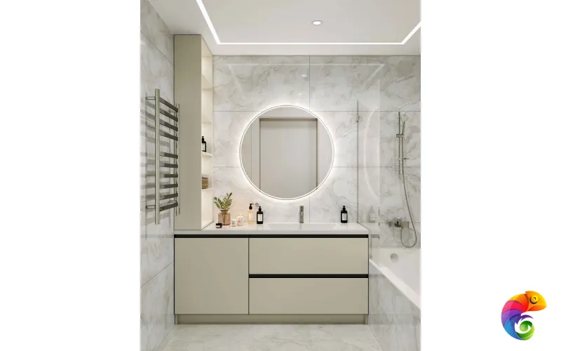 Керамогранит для пола и стен MVL4412P Aquarelle Ivory Glossy 120x60