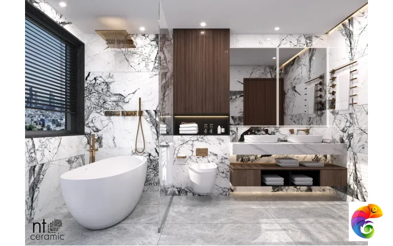 Керамогранит NTT9111P NTT9111P Marble Grey 60x120