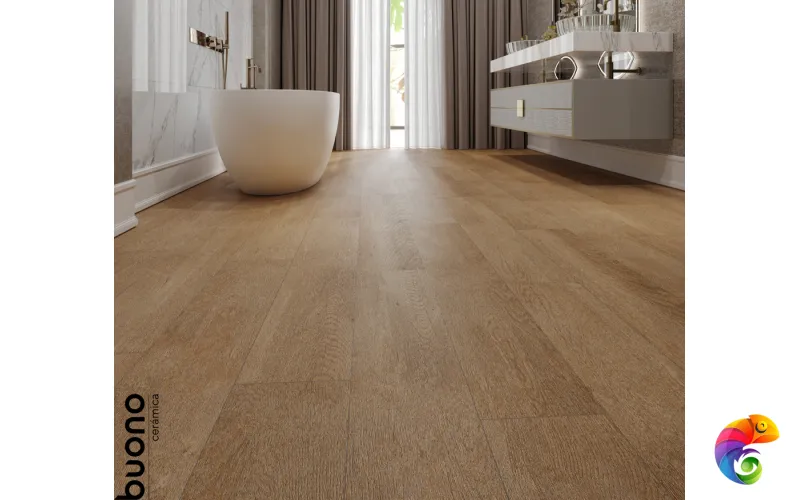 Керамогранит для пола и стен F4506M Buono Ceramic Forest Сhestnut Matt 20x120