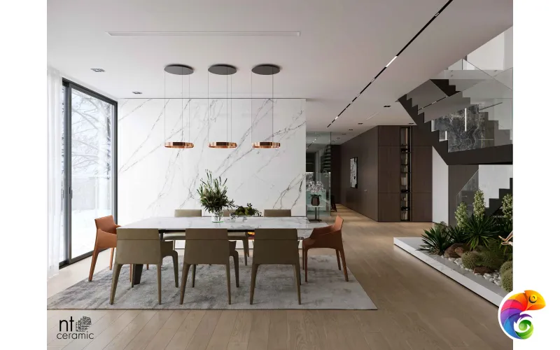 Керамогранит NTT3506L Calacatta Light 120x270