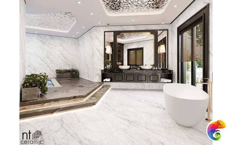 Керамогранит NTT3602C Carrara Elite 120x280