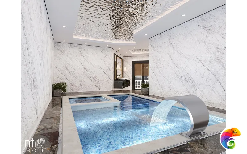 Керамогранит NTT3602C Carrara Elite 120x280