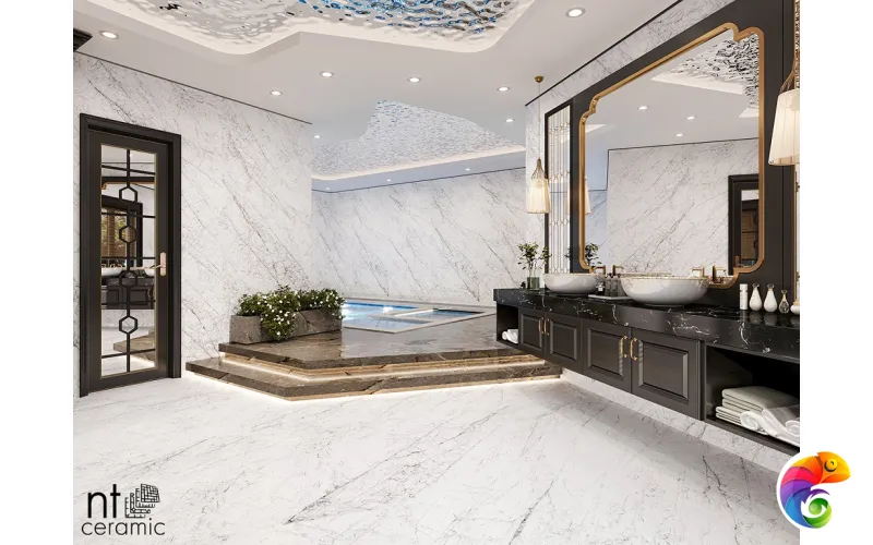 Керамогранит NTT3602C Carrara Elite 120x280