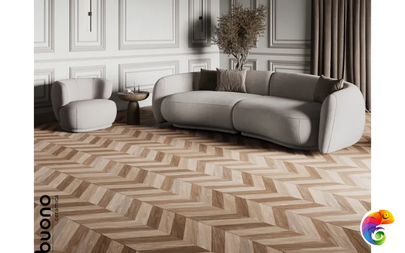 Керамогранит для пола и стен F4510M Forest Nature Roble Matt 120x60