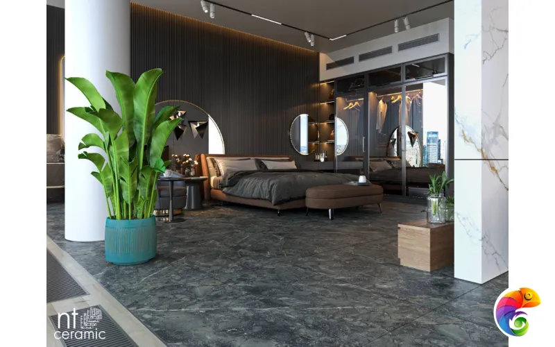 Керамогранит NTT9114 Cosmic black 60x120