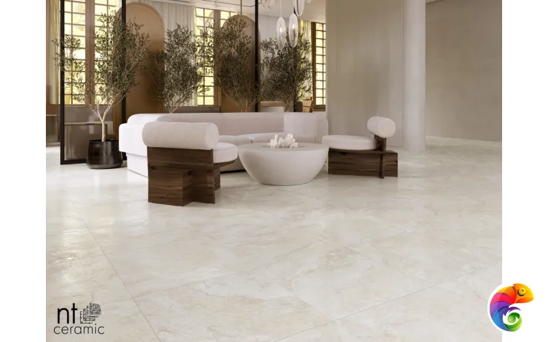 Керамогранит ZS612NTT9704M Travertine Beige 60x120