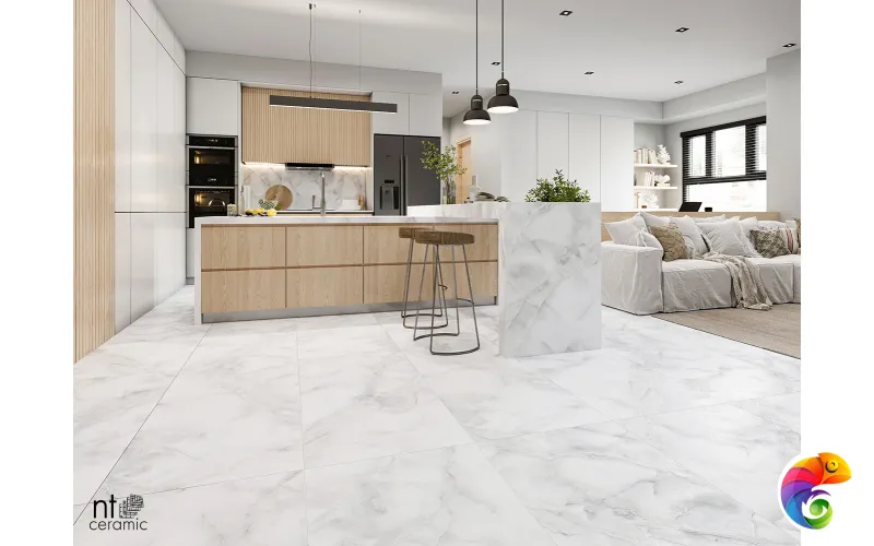 Керамогранит NT99524C Onyx Smoke Carving 60x120