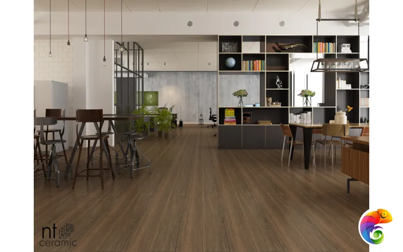 Керамогранит NTT92311M Wood Brown Mat 20x120