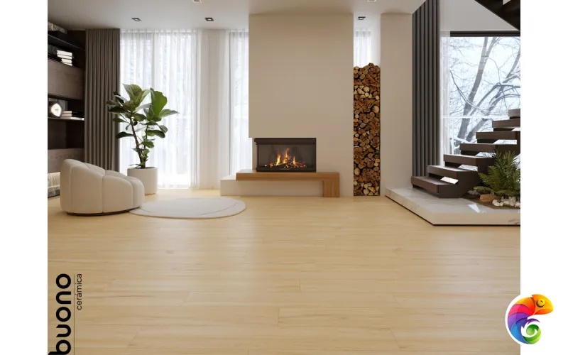 Керамогранит для пола и стен F4507M Buono Ceramic Forest Mist Matt 20x120