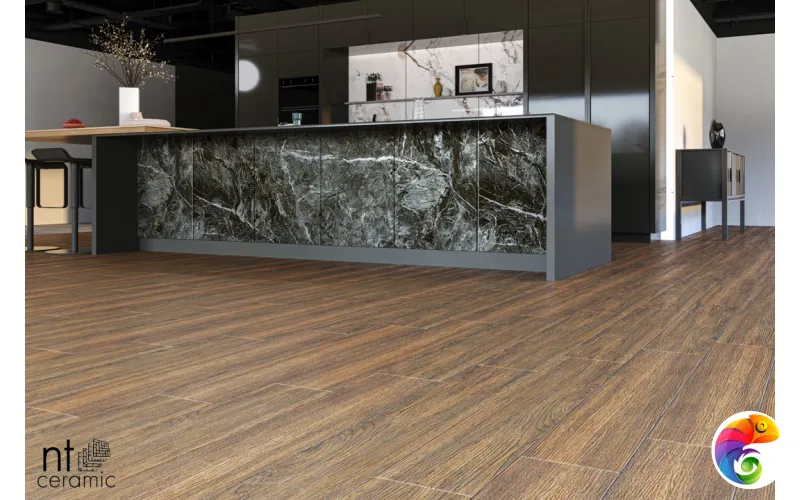 Керамогранит NTT92311M Wood Brown Mat 20x120