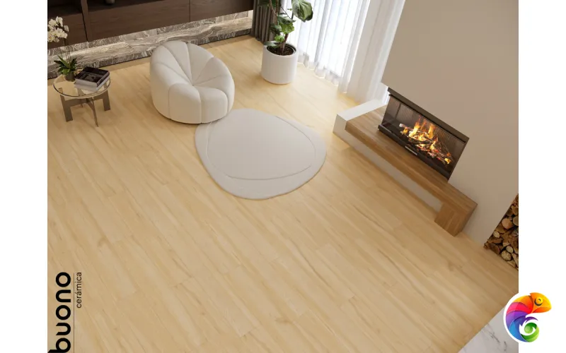 Керамогранит для пола и стен F4507M Buono Ceramic Forest Mist Matt 20x120