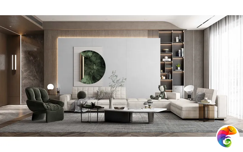 Керамогранит NTT3017M Luhuitou Sanya 120x240