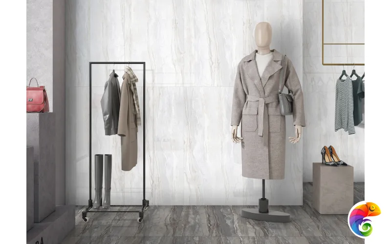 Керамогранит для пола и стен QVL4631C Queen Nile River Sunrise Carving 120x60