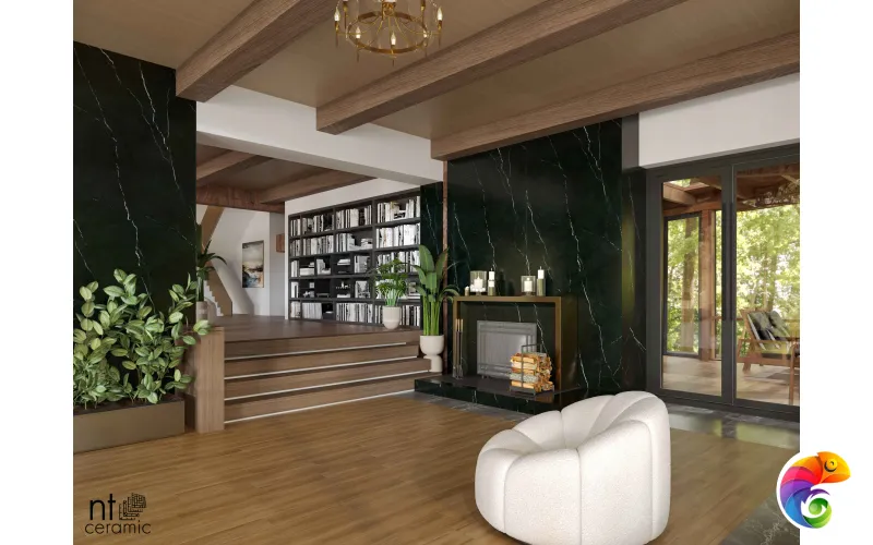 Керамогранит NTT3504L Nero Marquina 120x270
