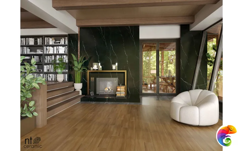 Керамогранит NTT3504L Nero Marquina 120x270