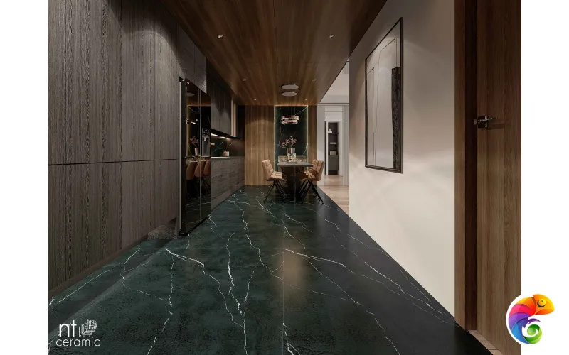 Керамогранит NTT3504L Nero Marquina 120x270