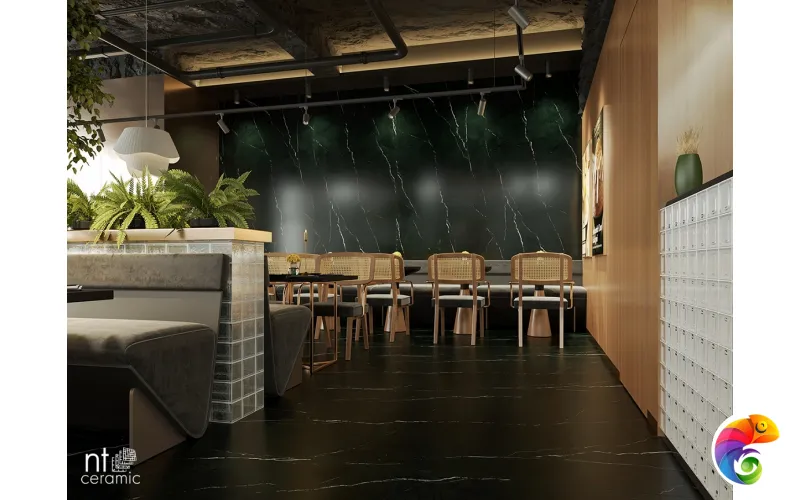 Керамогранит NTT3504L Nero Marquina 120x270