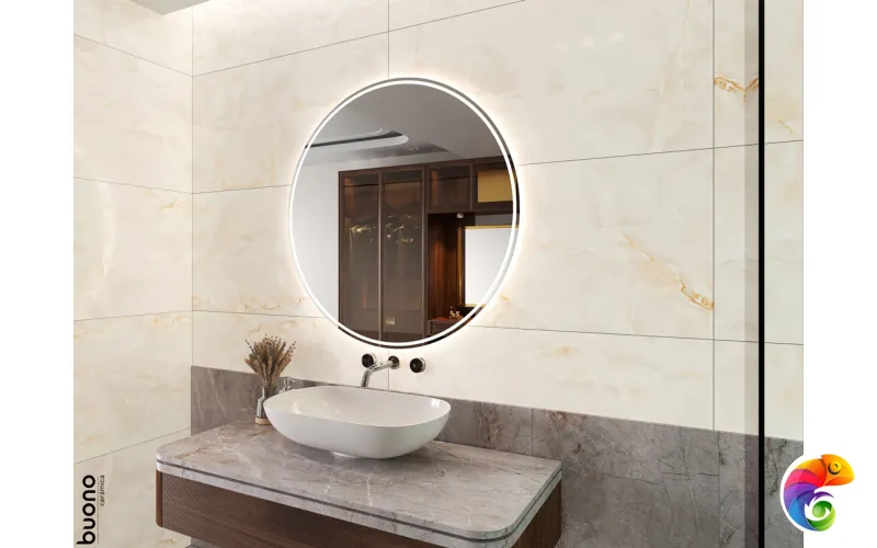 Керамогранит для пола и стен O4450P Onice Perla Glossy 120x60