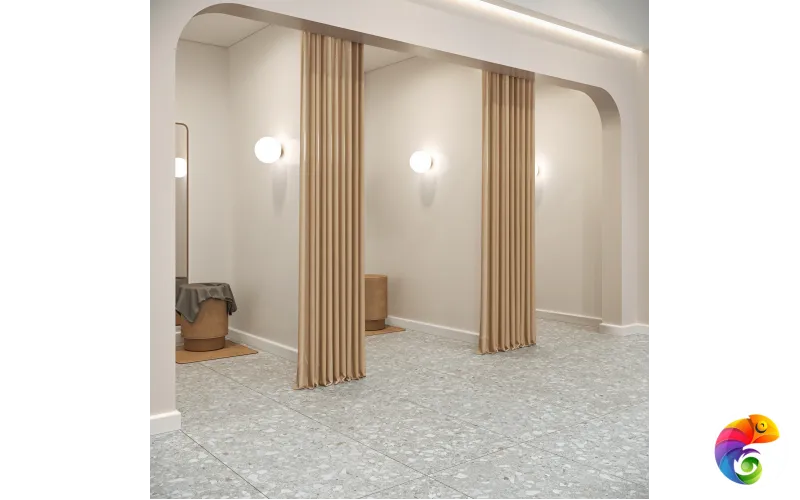 Керамогранит для пола и стен TVL4804M TERRAZZO CLASSIC CREMA MATT 120x60