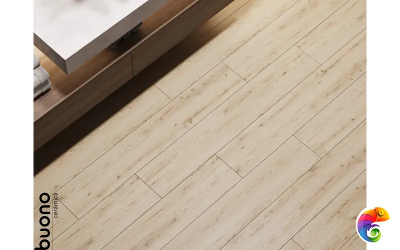 Керамогранит для пола и стен F4503M Buono Ceramic Forest Crema Matt 20x120