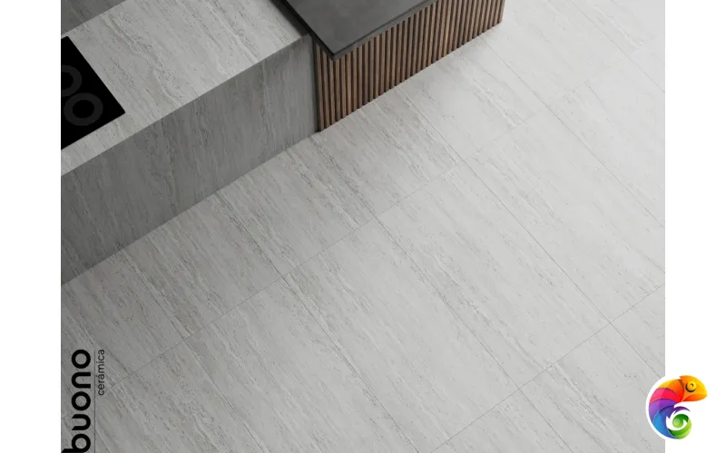 Керамогранит для пола и стен S4443M Travertino Grey Matt 60x120