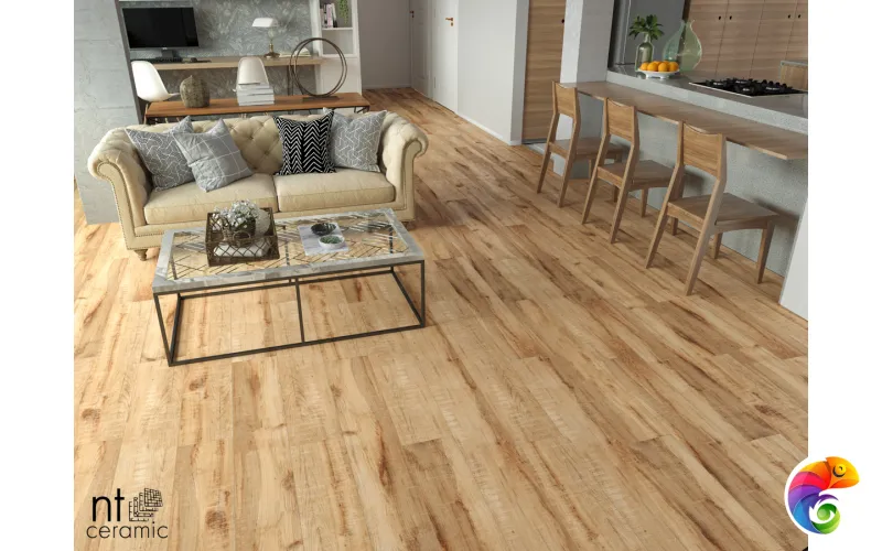 Керамогранит NTT93106M Wood Mocca Brown 20x120