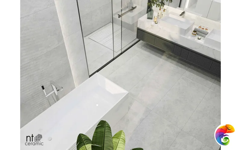 Керамогранит NTT99610С Concept White Carving 60x120