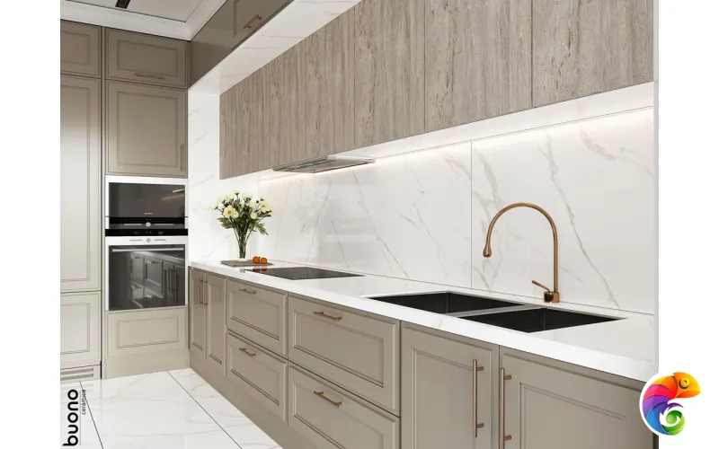 Керамогранит для пола и стен M4401P Carrara Livia Glossy 120x60