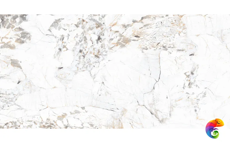 Керамогранит для пола и стен MVL4416P Quarzito Patagonia Glossy 120x60 Marble Buono Ceramica