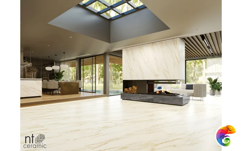 Керамогранит NTT3501L Arabesco Gold 120x270