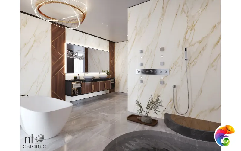 Керамогранит NTT3501L Arabesco Gold 120x270