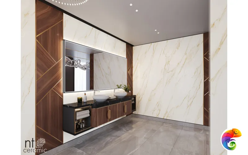 Керамогранит NTT3501L Arabesco Gold 120x270