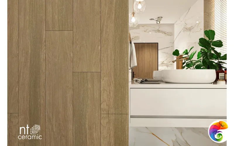 Керамогранит NTT92313M Wood Honey Mat 20x120