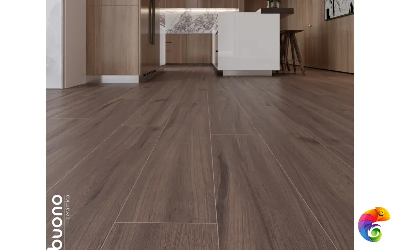 Керамогранит для пола и стен F4508M Buono Ceramic Forest Umber Matt 20x120