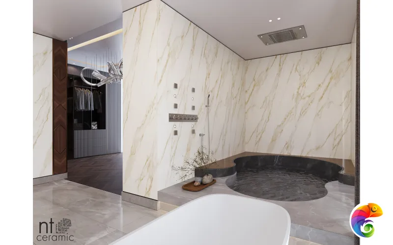 Керамогранит NTT3501L Arabesco Gold 120x270