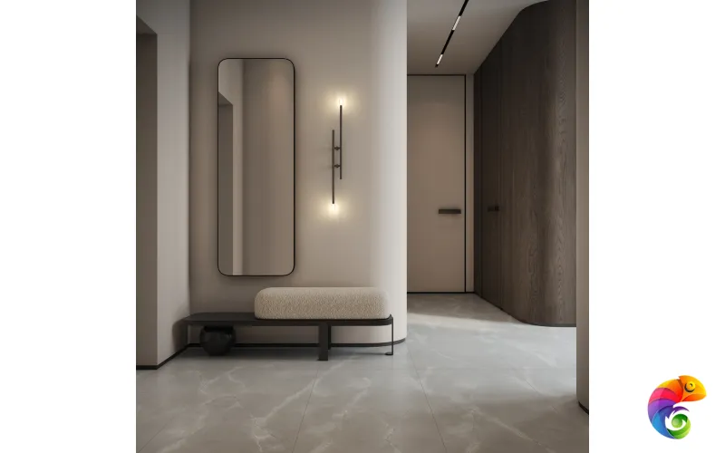 Керамогранит для пола и стен SOVL4708V Soft Grey Stone Satin Carving 120x60