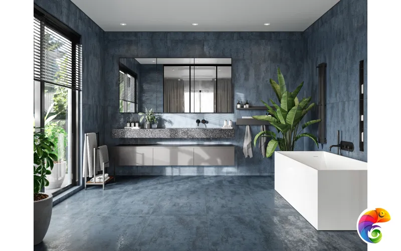 Керамогранит NTT99608M Metallic  Azul 60x120