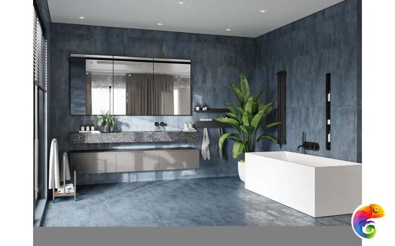 Керамогранит NTT99608M Metallic  Azul 60x120