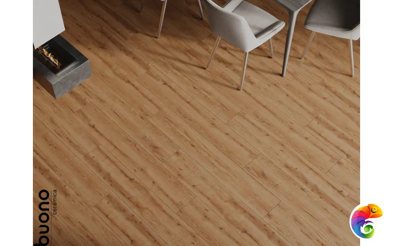 Керамогранит для пола и стен F4502M Buono Ceramic Forest Brown Matt 20x120