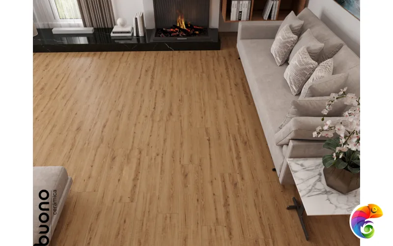 Керамогранит для пола и стен F4504M Buono Ceramic Forest Natural Matt 20x120