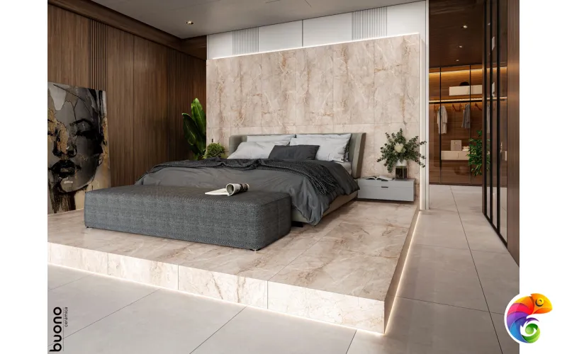 Керамогранит для пола и стен S4430M Lester Beige Mat 120x60