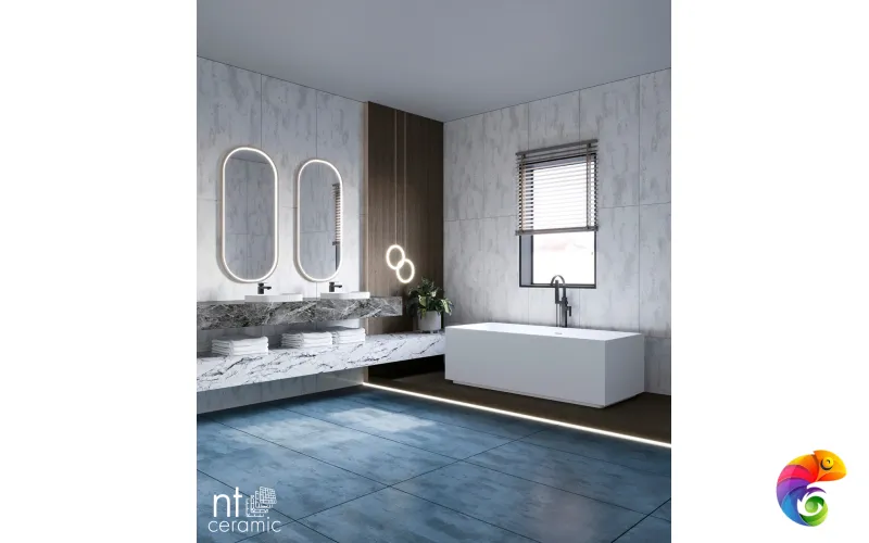 Керамогранит NTT99608M Metallic  Azul 60x120
