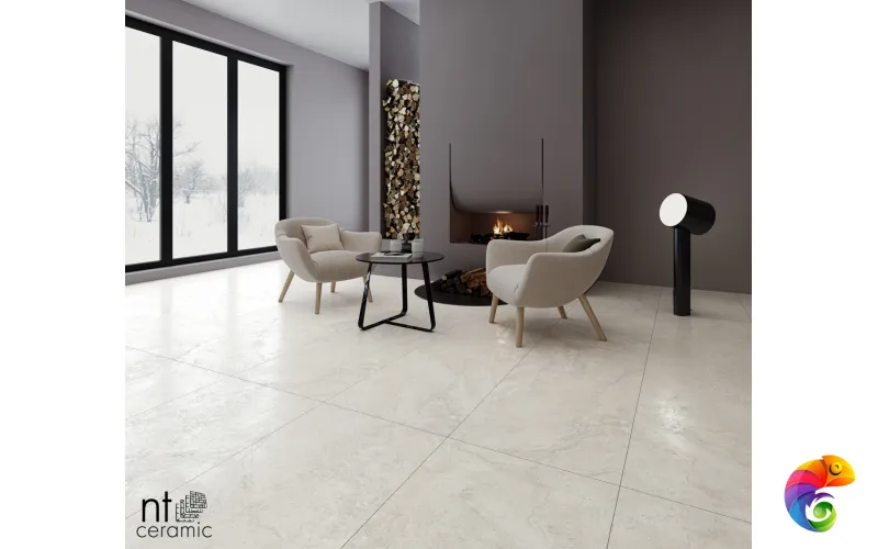 Керамогранит ZS612NTT9703M Travertine Bianco 60x120