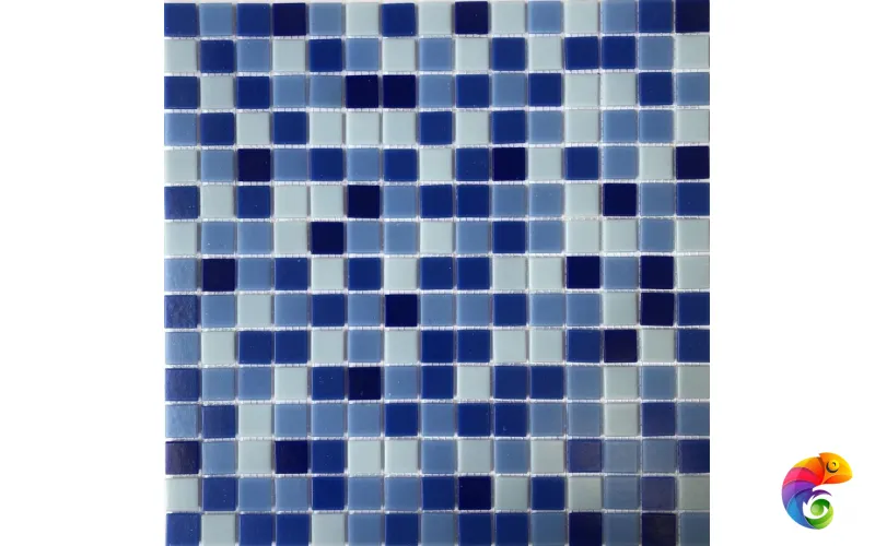 PIX104 из стекла, чип 20x20 мм, бумага 316х316х4 мм Pixmosaic