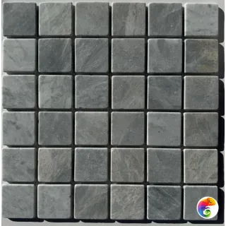 PIX 337 Ice Grey, чип 48х48 мм, сетка 305х305х6 мм, Матовая