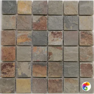 PIX 300 Slate Rusty, чип 48х48 мм, сетка 305х305 мм