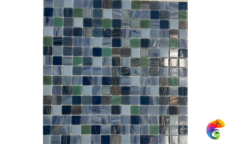 PIX127 из стекла, чип 20x20 мм, бумага 316х316х4 мм Pixmosaic