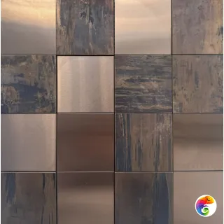 PIX1017 из меди, чип 75x75 мм, сетка 300х300x8/11 мм