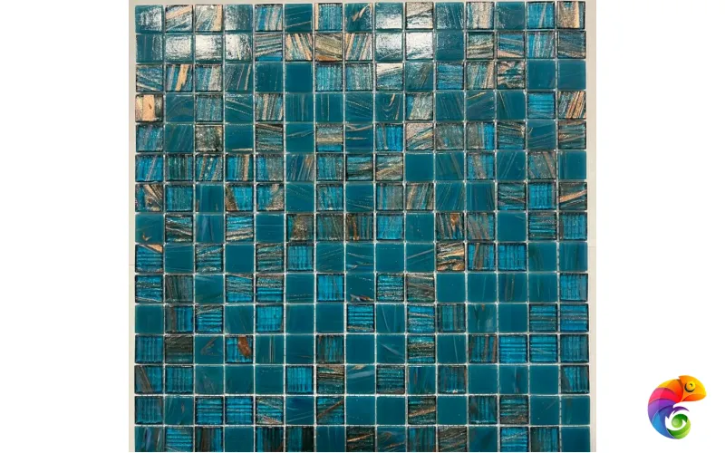 PIX129 из стекла, чип 20x20 мм, бумага 316х316х4 мм Pixmosaic