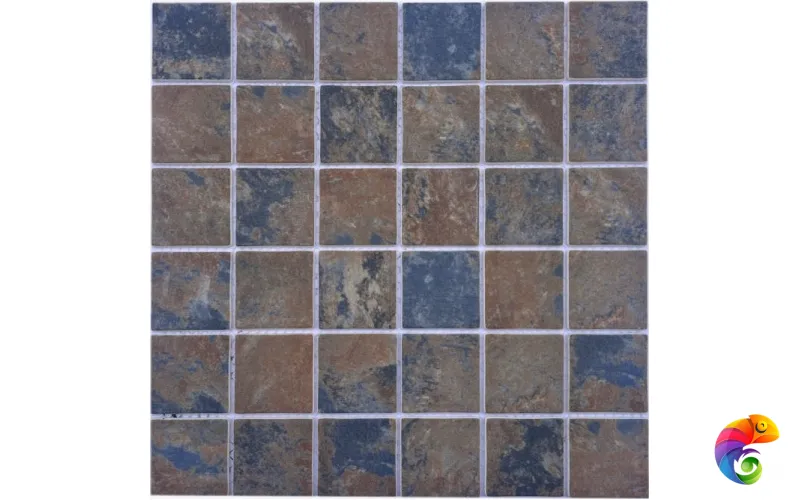 PIX760 из стекла, чип 48x48 мм, сетка 300х300x4 мм Pixmosaic